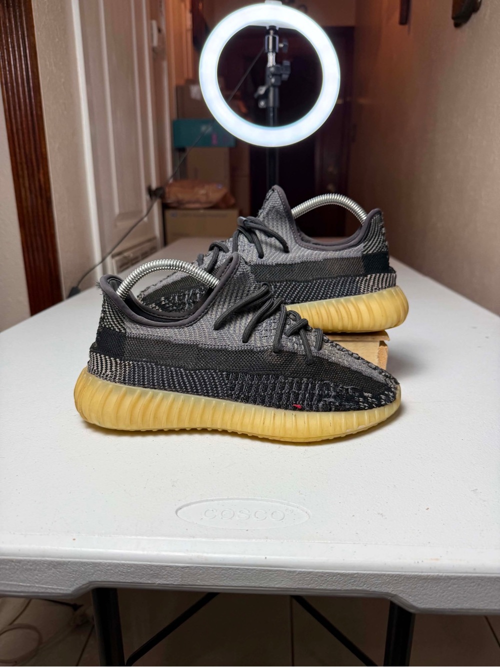 Adidas Yeezy Boost 350 Black Asriel Men's Sz 5.5/6.5 No tag see measurements